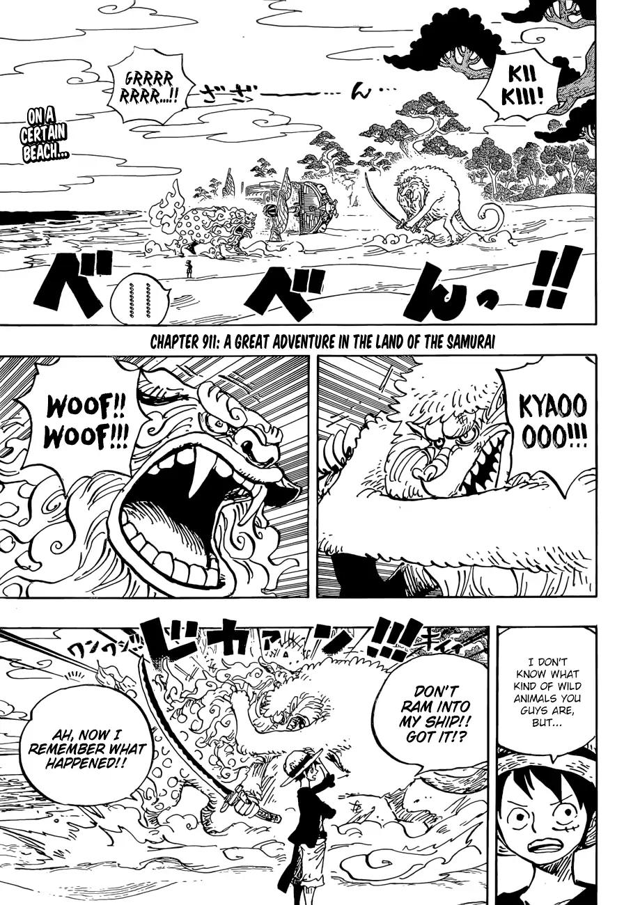 One Piece Chapter 911 3